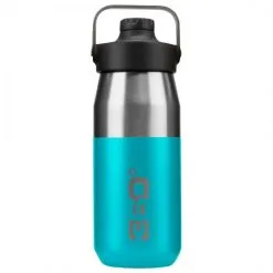 360° Degrees 360° Wide Mouth Insulated With Sipper Cap 1 L Borraccia