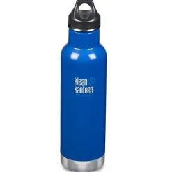 Klean Kanteen Classic Vacuum Insulated Loop Cap 592 Ml Borraccia Acciaio Inossidabile -Trekking e campeggio klean kanteen insulated coastal waters 2