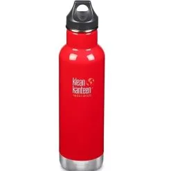 Klean Kanteen Classic Vacuum Insulated Loop Cap 592 Ml Borraccia Acciaio Inossidabile -Trekking e campeggio klean kanteen insulated mineral red 2