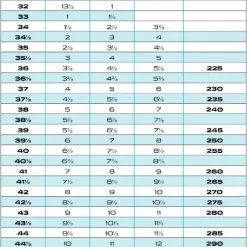 SCARPA F1 Scarponi Da Sci Alpinismo -Trekking e campeggio scarpa size chart 1