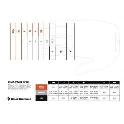 BD Black Diamond Mission LT Glove Guanti Sci 11 BD Black Diamond Mission LT Glove Guanti Sci -Trekking e campeggio size guide 5