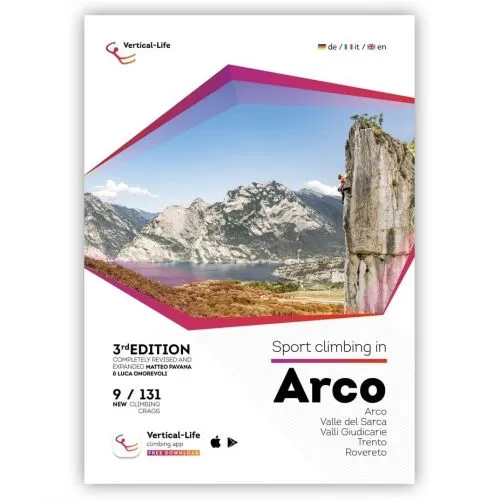 Vertical Life Sport Climbing In Arco 3rd Edition Guida Arrampicata